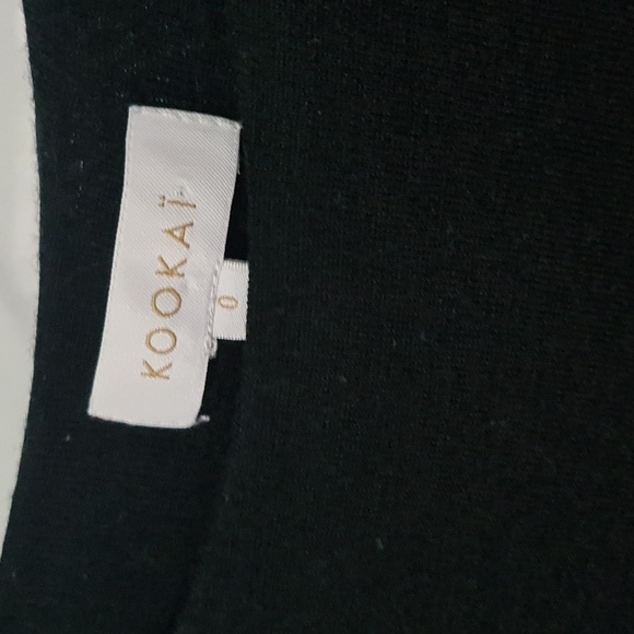 Kookai bodycon black tight dress 0 - Picture 4 of 4